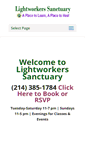 Mobile Screenshot of lightworkerssanctuary.com